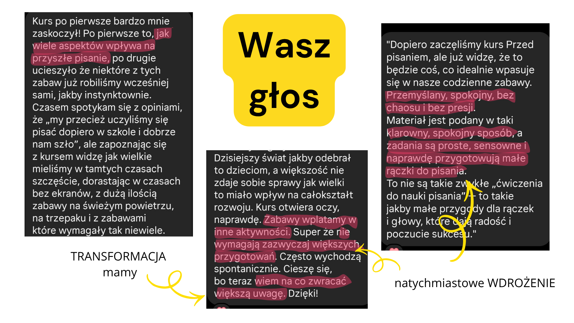 Opinie o kursie